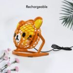 Teddy Bear Portable Fan - Cute & Adjustable USB-Powered Cooling Companion for Any Space