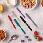 Six-Piece Silicone Dough Scraper and Cake Spatula Set - Image 3