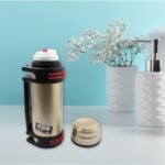 Portable Double Layer Stainless Steel Vacuum Flask Hot Screw-On Bottles For Outdoor For Camping For Sports, Travel (2 Ltr)