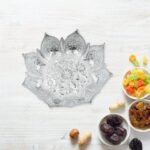Decorative Mukhwas Serving Tray Serving Mukhwas Plate Fancy Candy Tray Dry Fruit Serving Tray (1 Pc )