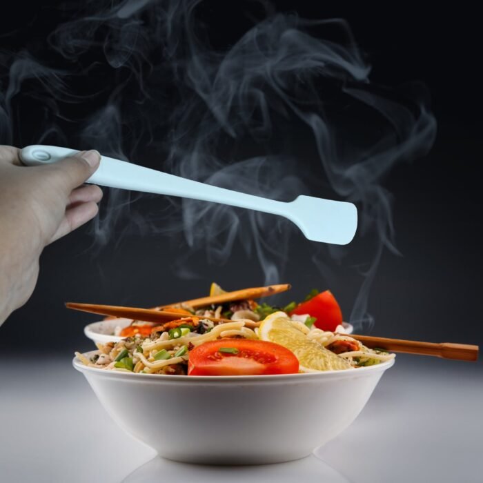 Silicone Spoon Spatula Heat-Resistant Rubber Cooking Utensils Set, Seamless Design Baking Kitchen Spatulas For Nonstick Cookware - Image 5