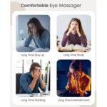 Electric Eye Massager Dark Circles Dry Eyes Eye Bag Eye Relief Vibration Magnet Therapy Eye Care Massage Device With Adjustable Elastic Band For Improving Sleep - Image 5