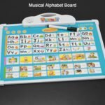 4602 Learning Board 2in1 - Educational PAD for Kids Musical Board for Alphabet ABC Learning Toy Play Mat & Drawing with One Doodle Pen