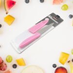 Stainless Steel Fruit Knife, New Sharp And Durable Fruit Knife Small, Comfortable Non-Slip Handle, With Protective Cover, Suitable For Most Types Of Vegetables And Fruits(1 Pc)