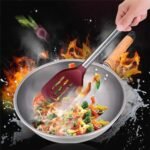 7112 Steel Handle Nylon Spatula Turner for Nonstick ( 1 pcs )