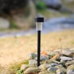 Solar Panel Led Spike Spot Light Landscape Garden Yard Path Lawn Outdors Solar Lamps, Waterproof Outdoor Decorative Landscape Lights For Garden, Patio, Yard, Walkway (Moq :- 24)