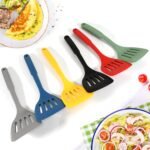 Multipurpose Silicone Spoon, Silicone Basting Spoon Non-Stick Kitchen Utensils Household Gadgets Heat-Resistant Non Stick Spoons Kitchen Cookware Items For Cooking And Baking (6 Pcs Set)