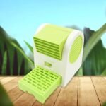 Portable Air Cooler-Rechargeable Personal With Duration Desk Cooling Fan Usb/Battery Powered Desk Pc Laptop Air Conditioner Cooler For Home, Bedroom, Travel, And Office - Image 3
