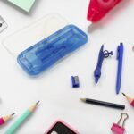 Math Compass Compass Set 8-Piece Set Student Drawing Learning Stationery Ruler Triangle Plate Protractor Student Supplies. ( Drawing Instruments )