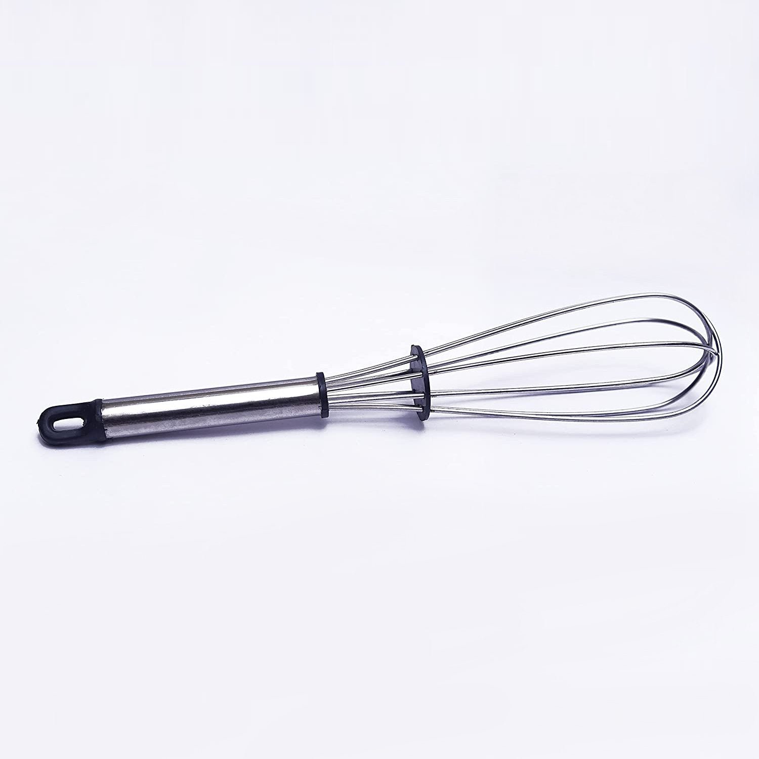 2569 Stainless Steel Wire Whisk,Balloon Whisk,Egg Frother, Milk & Egg Beater (8 inch)