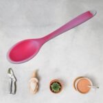 Silicone Dinner Spoon Table Spoon Dessert Spoon Utensils For Kitchen Restaurant (27Cm)