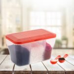 2625 Plastic Square Storage Organiser Container (750ML Capacity)