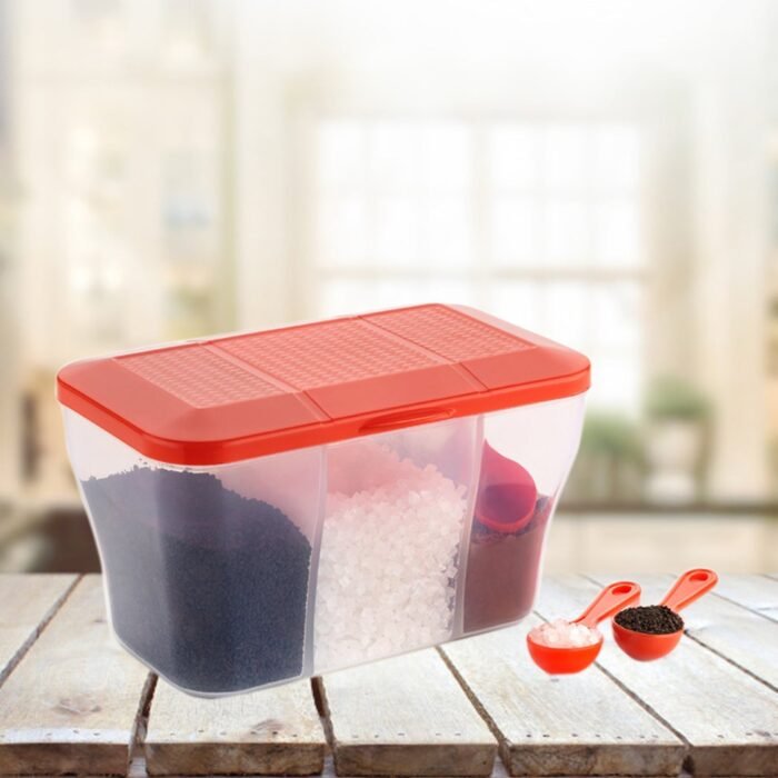 2625 Plastic Square Storage Organiser Container (750ML Capacity)