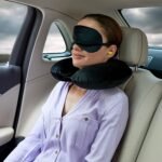 Travel Comfort Kit: Inflatable Neck Pillow, Eye Mask & Ear Plugs - Image 3