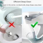 6059A Golf Shape Toilet Cleaner Brush For Bathroom Use