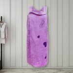 Soft Cotton Bathrobe For Girls & Women | Bath Robe Towel For Women | Quick Dry Dress Towel For Ladies (1Pc)