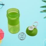 Shaker Bottle For Protein Mixes Pre Workout Shaker Bottles With A Small Stainless Blender Ball And Grip, Bpa Free