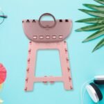 Folding Stool, Portable Travel Stool, Environmentally Friendly Pp Material Stool,Portable Folding Stool Folding Chair Stool Folding Chair With Portable Outdoor Camping Hiking, Stool Chair Folding Stool For Home Use Household (1 Pc)