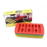 4-Piece Durable and Stylish Ice Tray Set for Efficient and Versatile Freezing