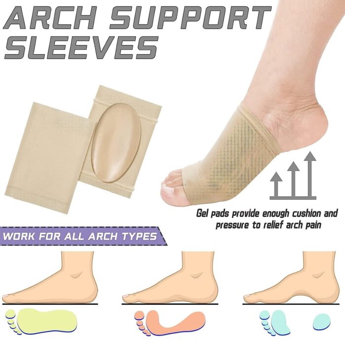 Adjustable Foot Arch Support Sleeve for Men & Women - Image 8