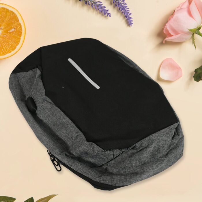 Waterproof Anti Theft Crossbody Fanny Pack Waist Bag Pu Leather Shoulder Bags Chest Men Casual Fashion Usb Charging Earphone Hook Sling Travel Messengers Bag - Image 1