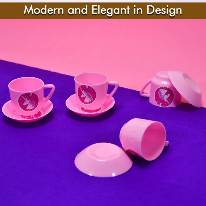 4459 ï»¿Tickles Tea toy Set | Coffee Kitchen Plastic Set Toy for Kids, Boys & Girls (15Pcs)