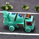 4454 Big Size Heavy Duty Rotating Cement Mixer Dumper Truck Toys for Kids Toddlers Boys and Girls - Construction Toy Friction Vehicle Toy