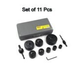 0428 A Hole Saw 11 Pc For Making Holes Over Walls For Types Of Purposes Etc.