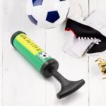 Inflator Air Ball Pump Soft Bouncing Ball Development Kids Toy, Sports Plastic Pump For Soccer, Basketball, Football, Volleyball Ball (17 Cm)