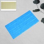 3D Adhesive Wallpaper For Living Room. Room Wall Paper Home Decor Self Adhesive Wallpaper (60X30 Cm / 1 Pc)