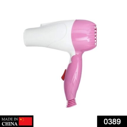 389 Folding Hair Dryer Hair with 2 speed control