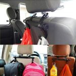 Car Back Seat Organizer Kit with Headrest Luggage Bag Holder Hook - Image 5