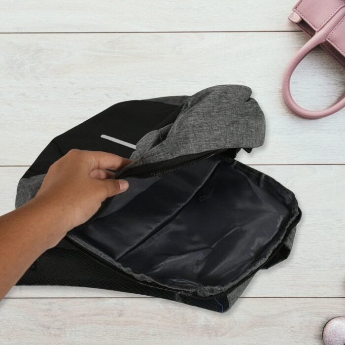 Waterproof Anti Theft Crossbody Fanny Pack Waist Bag Pu Leather Shoulder Bags Chest Men Casual Fashion Usb Charging Earphone Hook Sling Travel Messengers Bag - Image 11