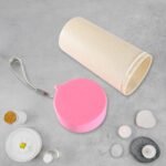 Eco-Friendly Travel Coffee Cup and Water Bottle with Secure Lid and 300ml Capacity