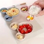 Mickey Mouse Shaped Unbreakable BPA-Free Kids' Plates - Image 5