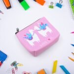 Mini Reusable Multipurpose Washable Pouch Case Travel, Boys & Girls Pouch With Zip, Cosmetic Makeup Pouch, Mini Backpack, For Travel (10X9Cm)