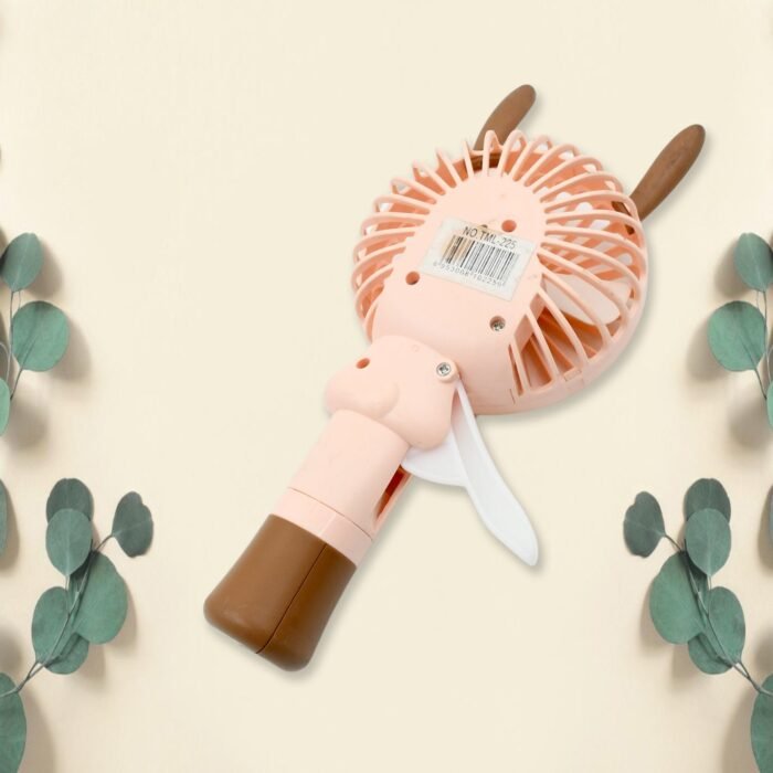 Portable Small Fan Handheld, Mini Student Handheld Dormitory Class Personal Fan Without Battery & Usb Cable Operated Manual Hand Press Fan (1 Pc) - Image 5