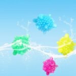 Soft Star Multi-Color Dryer Balls - Natural Fabric Softener & Lint Remover for All Machines