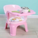 Baby Chair, With Tray Strong And Durable Plastic Chair For Kids/Plastic School Study Chair/Feeding Chair For Kids, Portable High Chair For Kids