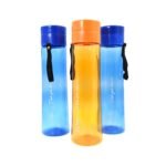 2716 Unbreakable, Leakproof, Durable, BPA Free, Non-Toxic Plastic Water Bottles, 1 Litre (Pack of 3, Assorted Color)