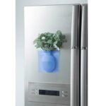 Wall Hanging Silicone Flower Pot Sticker Plant Rack For Decoration (Multicolour) (2 Pc Set) - Image 4