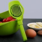Multipurpose Slicer With Seven Blades, Egg Slicers Stainless Slicer, Strawberry, Tomato, Kiwi, Fruit Cutter, Divider Separator