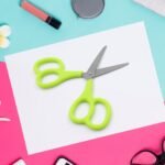 Stainless Steel Double Grip Scissors, Multipurpose | Comfort Grip Handle And Stainless Steel Blades | Paper, Photos, Crafts, All Purpose, Office (1 Pc)