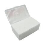 Ultra Thin Makeup Facial Cotton Pads, Soft Lint Free Dry Nails / Lips / Eyes Polish Remover Pads, Square Cosmetic Beauty Cotton Pads, Non-Woven Cotton Makeup Remover (1000 Pcs Set) - Image 4