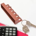 Key Holder & Multiuse 6 Hook Stand for Home and Bathroom Organization