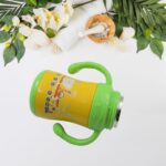 Vacuum Stainless Steel Water Bottle With Carry Handle & Straw Fridge Water Bottle Double Wall, Leak Proof, Rust Proof, Cold & Hot | Leak Proof | Office Bottle | Gym | Home | Kitchen | Hiking | Trekking | Travel Bottle (280 Ml ) - Image 5