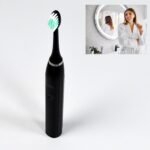 7323 ELECTRIC TOOTHBRUSH FOR ADULTS AND TEENS, ELECTRIC TOOTHBRUSH BATTERY OPERATED DEEP CLEANSING TOOTHBRUSH WITH EXTRA BRUSH HEADS