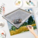 Framed Paint By Number For Adults Tree Of Life Diy Oil Numbers Painting Kit On Canvas Colorful Drawing Paintworks With Frame For Home Decor, Ready To Hang (16 X 20 Inch)