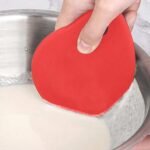 Silicone Cream Scraper Bread Cake Pastry Dough Slicer Hanging Cafe Kitchen Multi-Purpose Smooth Spatula Baking (1 Pc) - Image 5