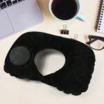 Travel Comfort Kit: Inflatable Neck Pillow, Eye Mask & Ear Plugs - Image 5